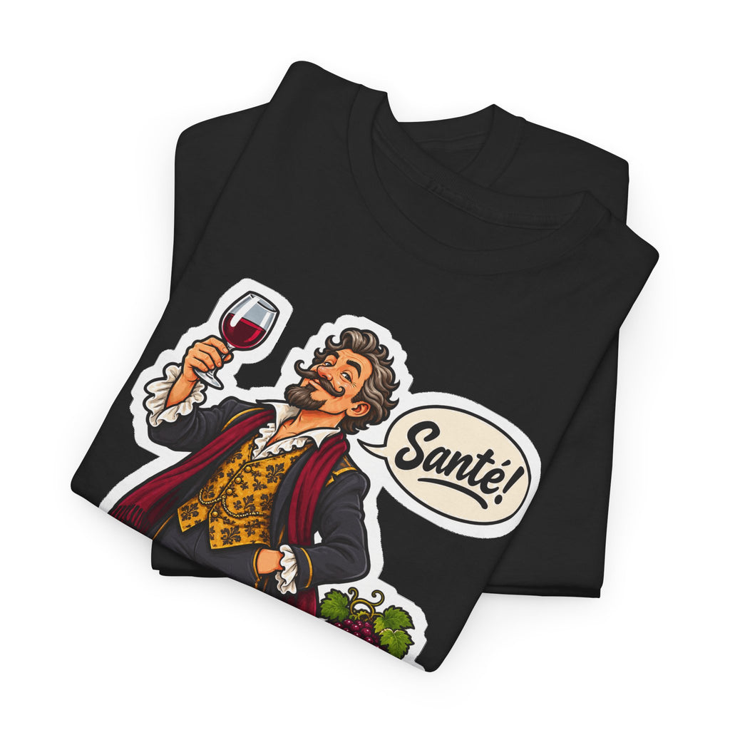 SANTÉ! Unisex T-shirt | De Wijnkenner | VlaamseKracht®
