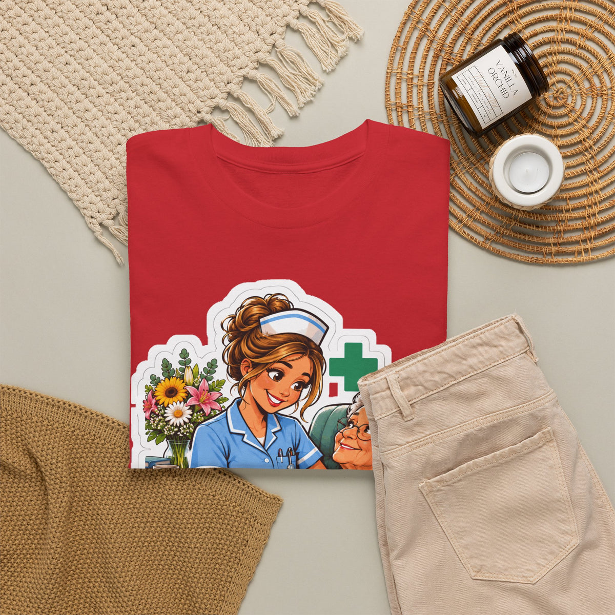 MENSEN HELPEN! Unisex T-shirt | De Verpleegster | VlaamseKracht®
