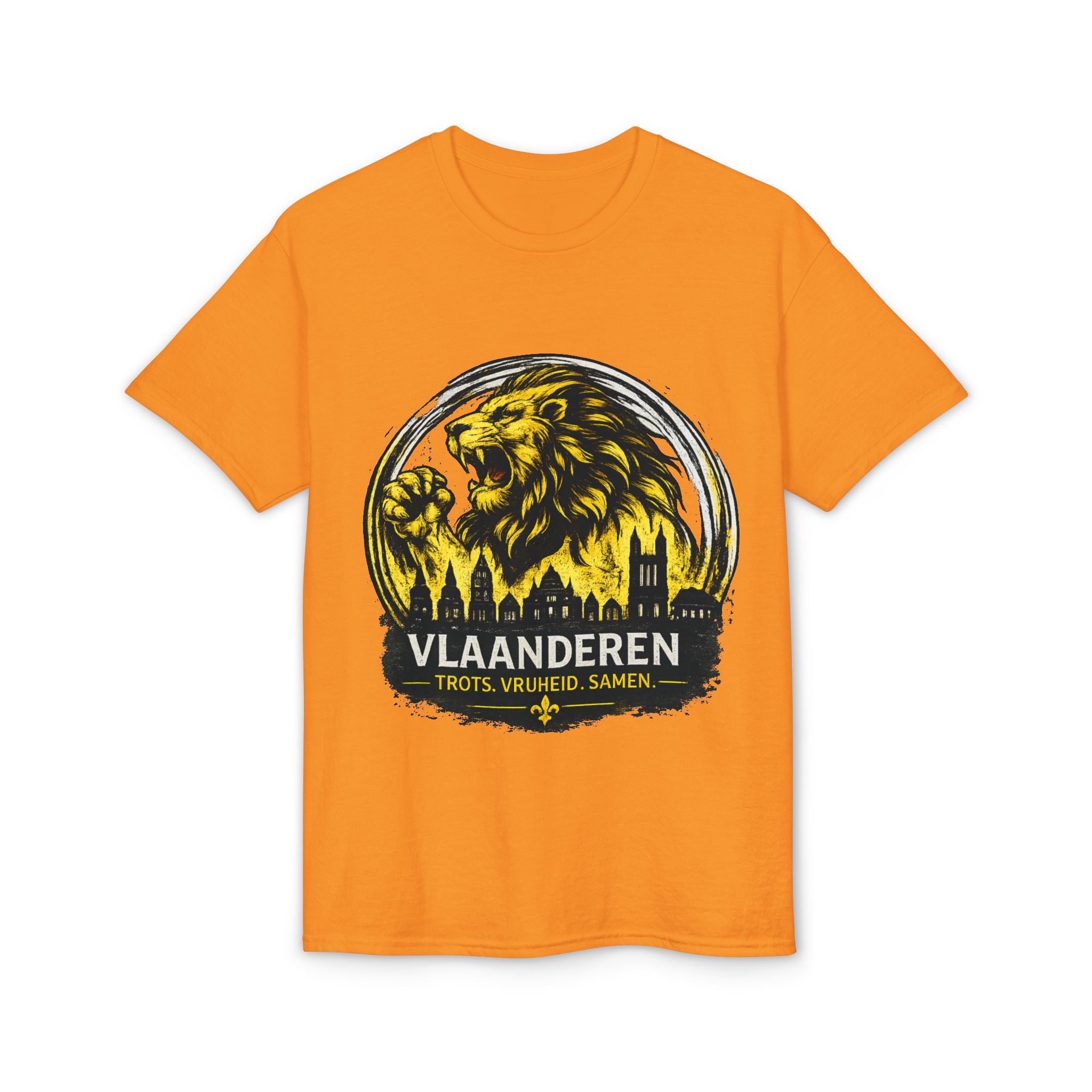 Vlaanderen Lion T‑Shirt — Proud Vlaanderen Graphic Tee