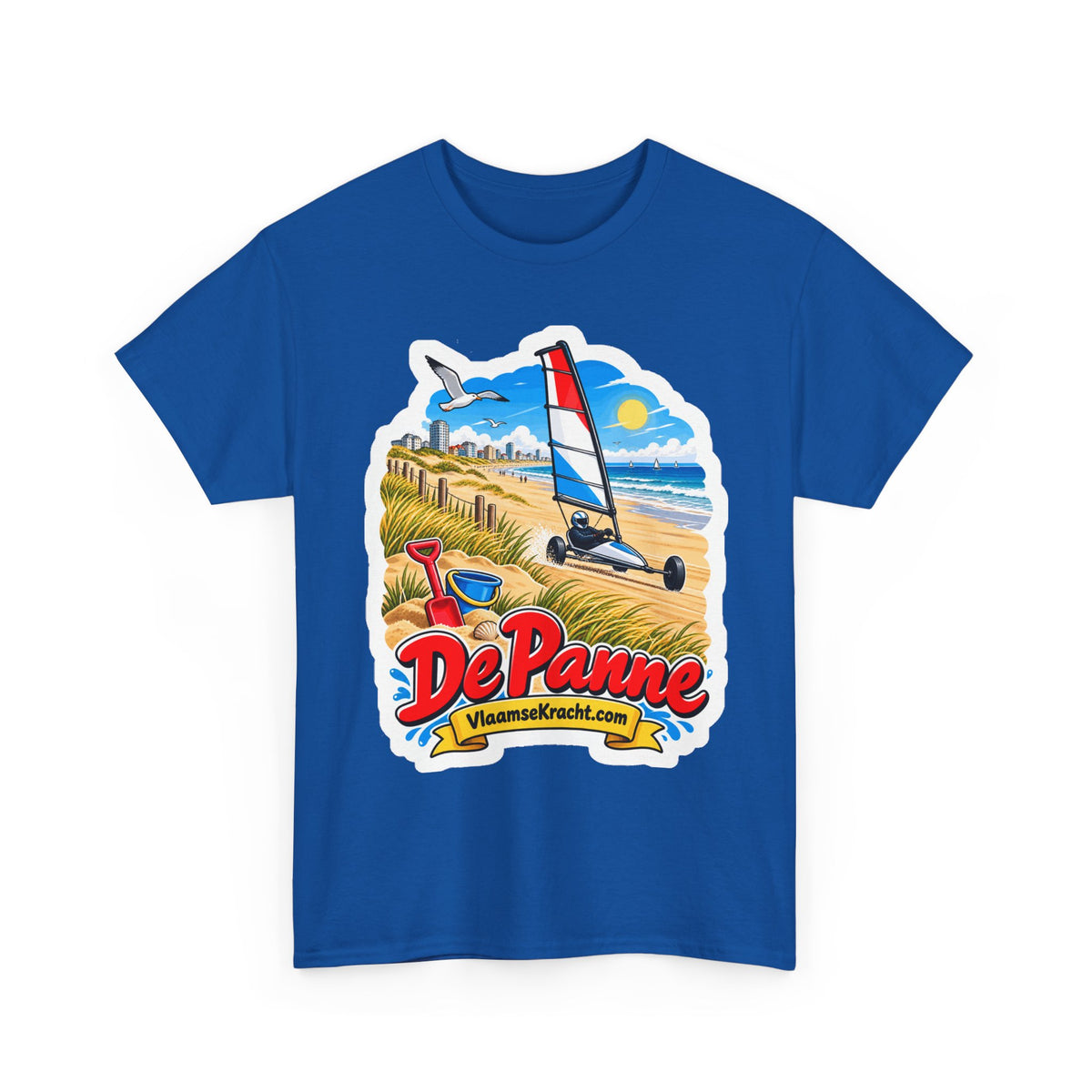 DE PANNE Unisex T-shirt | Vlaamse Stad | VlaamseKracht®