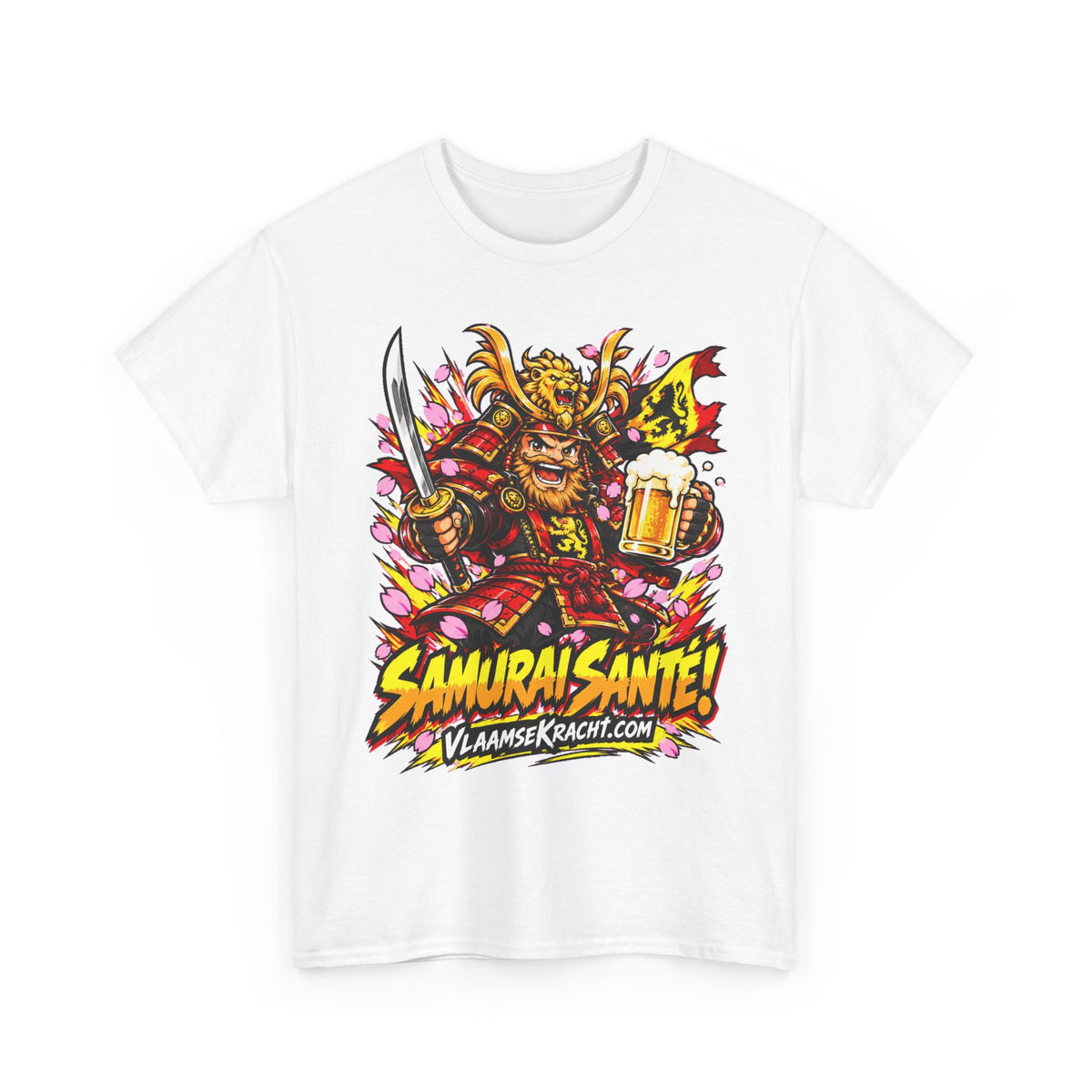 SAMURAI SANTÉ! Unisex T-shirt | Anime | VlaamseKracht®