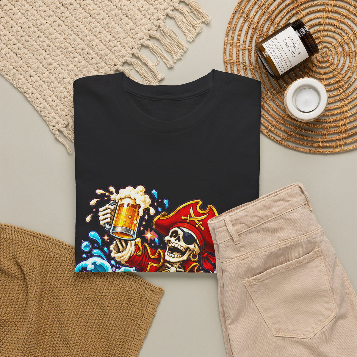 PIRAAT PROOST! Unisex T-shirt | Cartoon | VlaamseKracht®