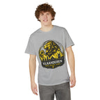 Premium Vlaamse Leeuw Vlaanderen Color Edition T-Shirt | In Hart en Daad | Unisex  | VlaamseKracht®
