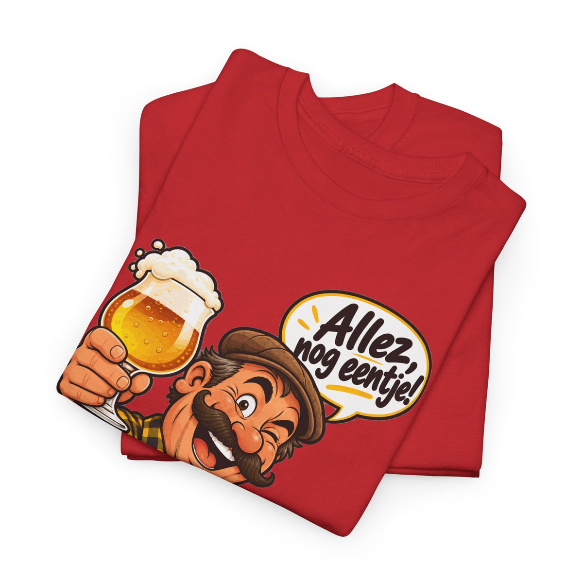 ALLEZ, NOG EENTJE! Unisex T-shirt | Vlaamse Humor | VlaamseKracht®