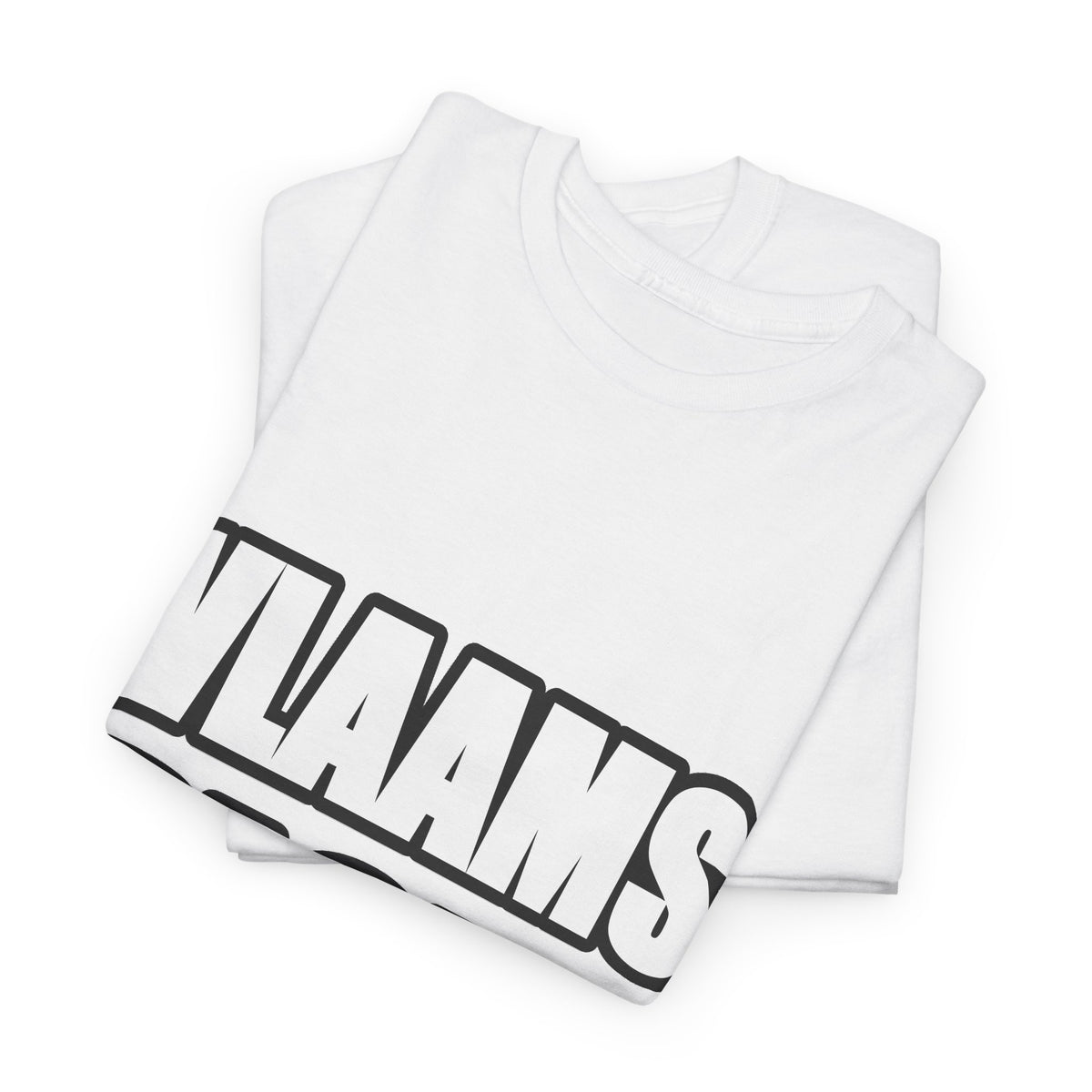 VLAAMS BLOED Unisex T-shirt | Stoere Letters | VlaamseKracht®