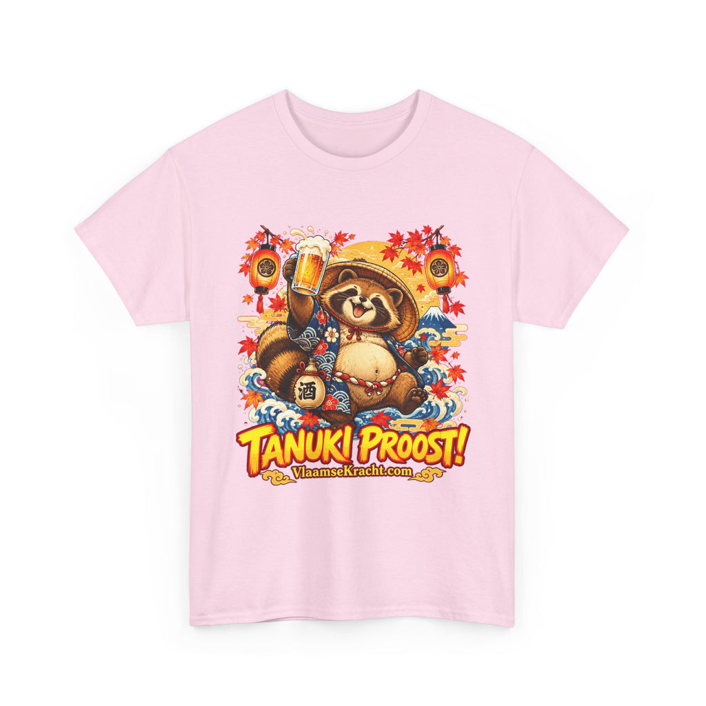TANUKI PROOST! Unisex T-shirt | Japans | VlaamseKracht®