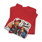 OP DE BAAN! Unisex T-shirt | De Vrachtwagenchauffeur | VlaamseKracht®