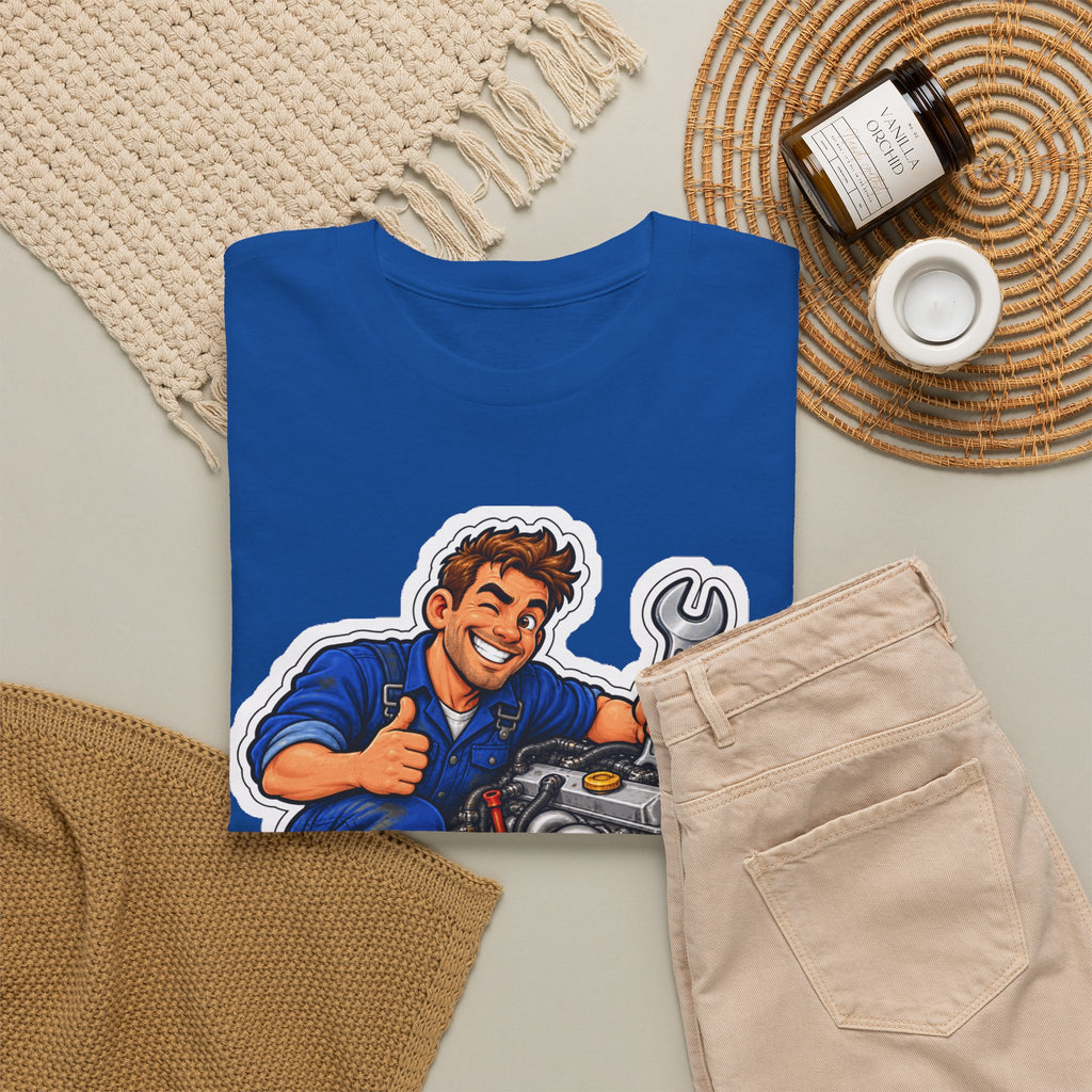 ALLES DRAAIT WEER! Unisex T-shirt | De Mecanicien | VlaamseKracht®