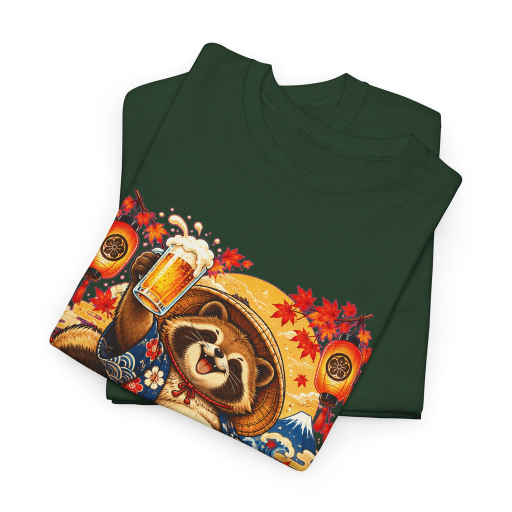TANUKI PROOST! Unisex T-shirt | Japans | VlaamseKracht®