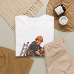 DROOG BOVEN HET HOOFD! Unisex T-shirt | De Dakwerker | VlaamseKracht®