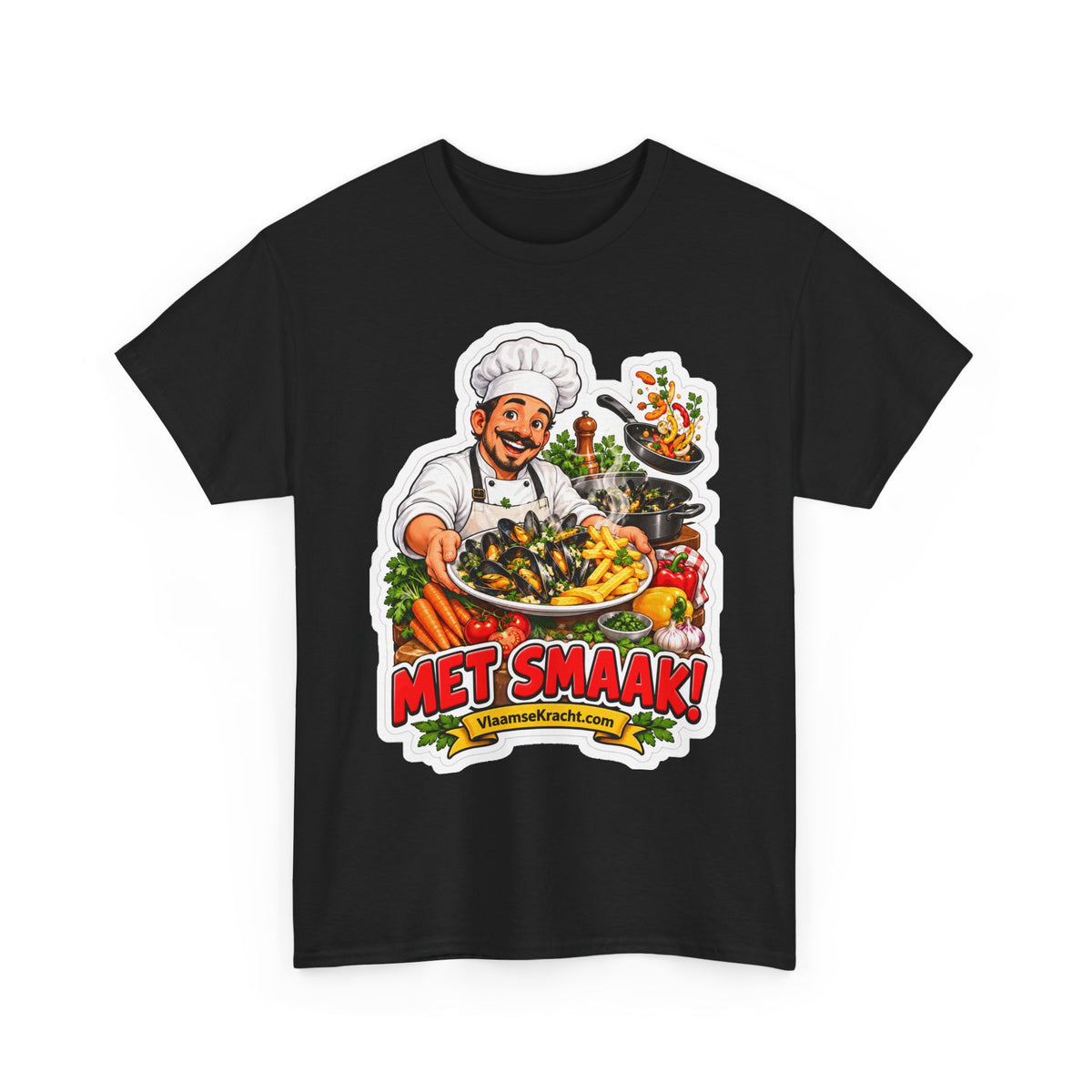 MET SMAAK! Unisex T-shirt | De Kok | VlaamseKracht®