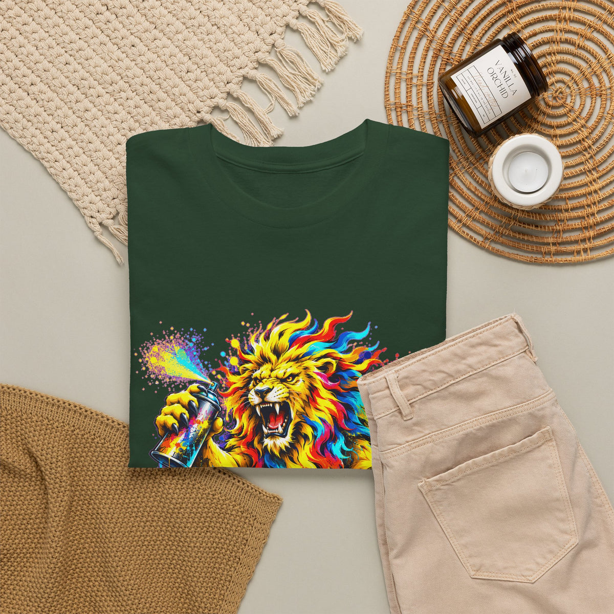 STRAATKRACHT! Unisex T-shirt | Graffiti | VlaamseKracht®
