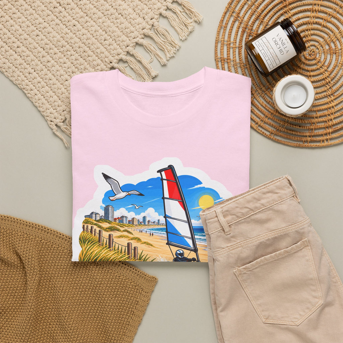 DE PANNE Unisex T-shirt | Vlaamse Stad | VlaamseKracht®
