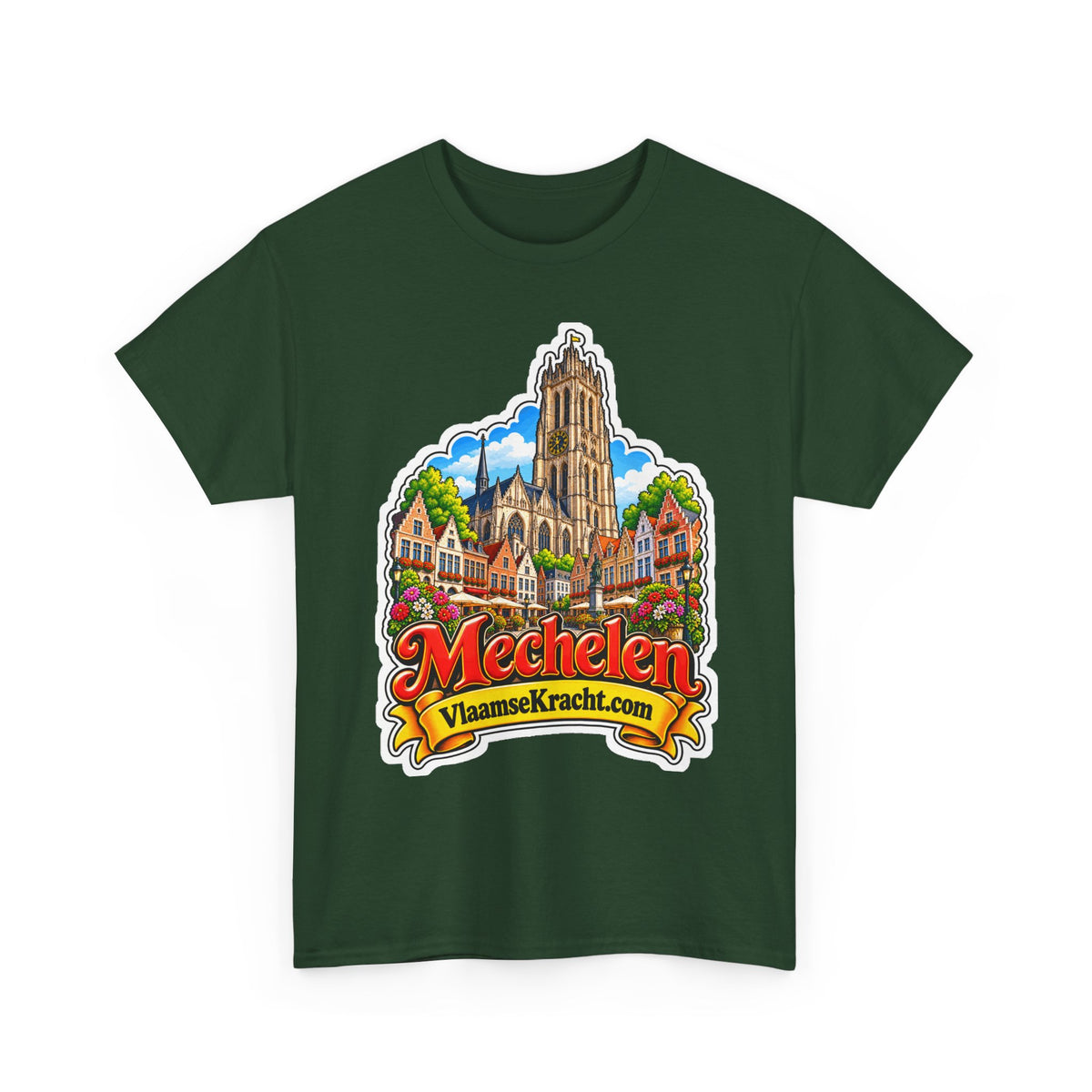 MECHELEN Unisex T-shirt | Vlaamse Stad | VlaamseKracht®