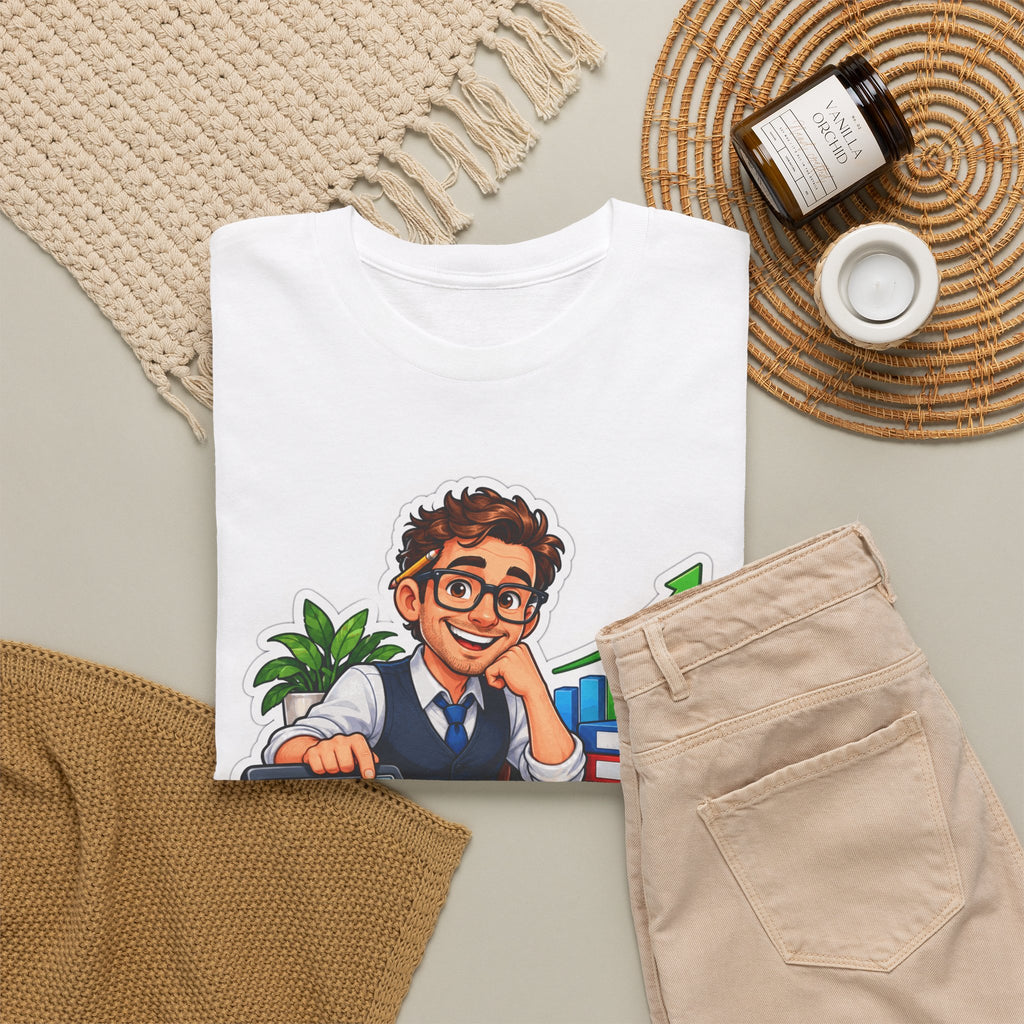 CIJFERS MET ZIN! Unisex T-shirt | De Boekhouder | VlaamseKracht®