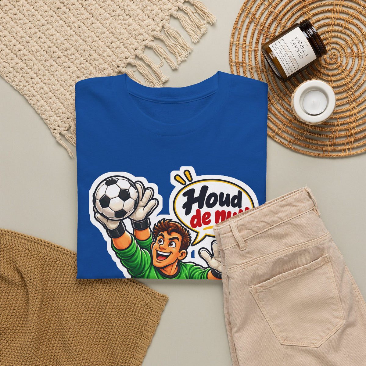HOUD DE NUL! Unisex T-shirt | Voetbal Supporter | VlaamseKracht®