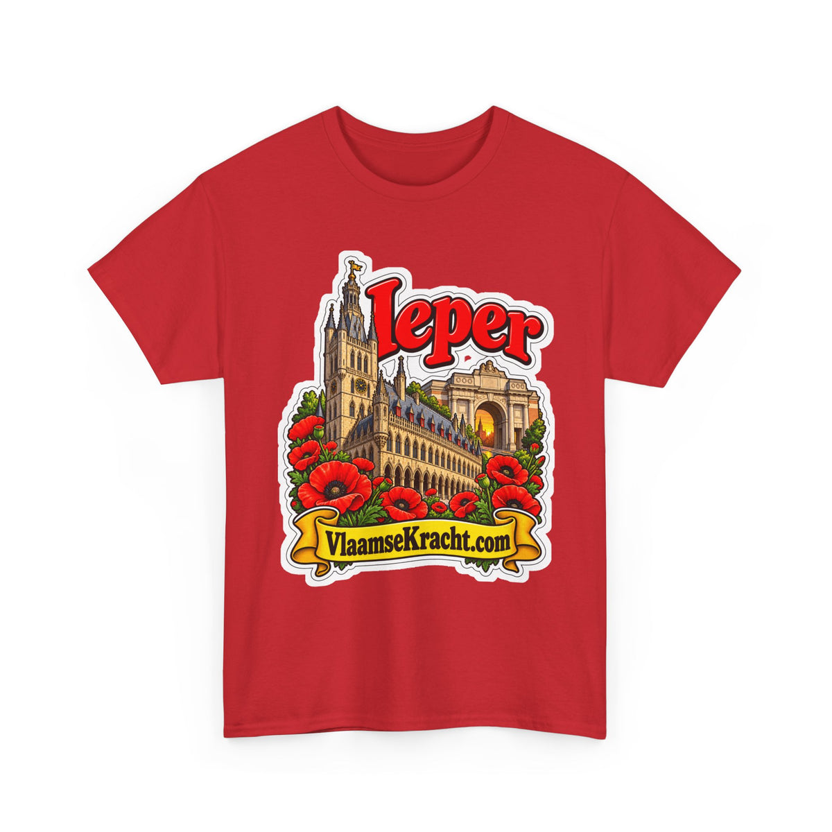 IEPER Unisex T-shirt | Vlaamse Stad | VlaamseKracht®