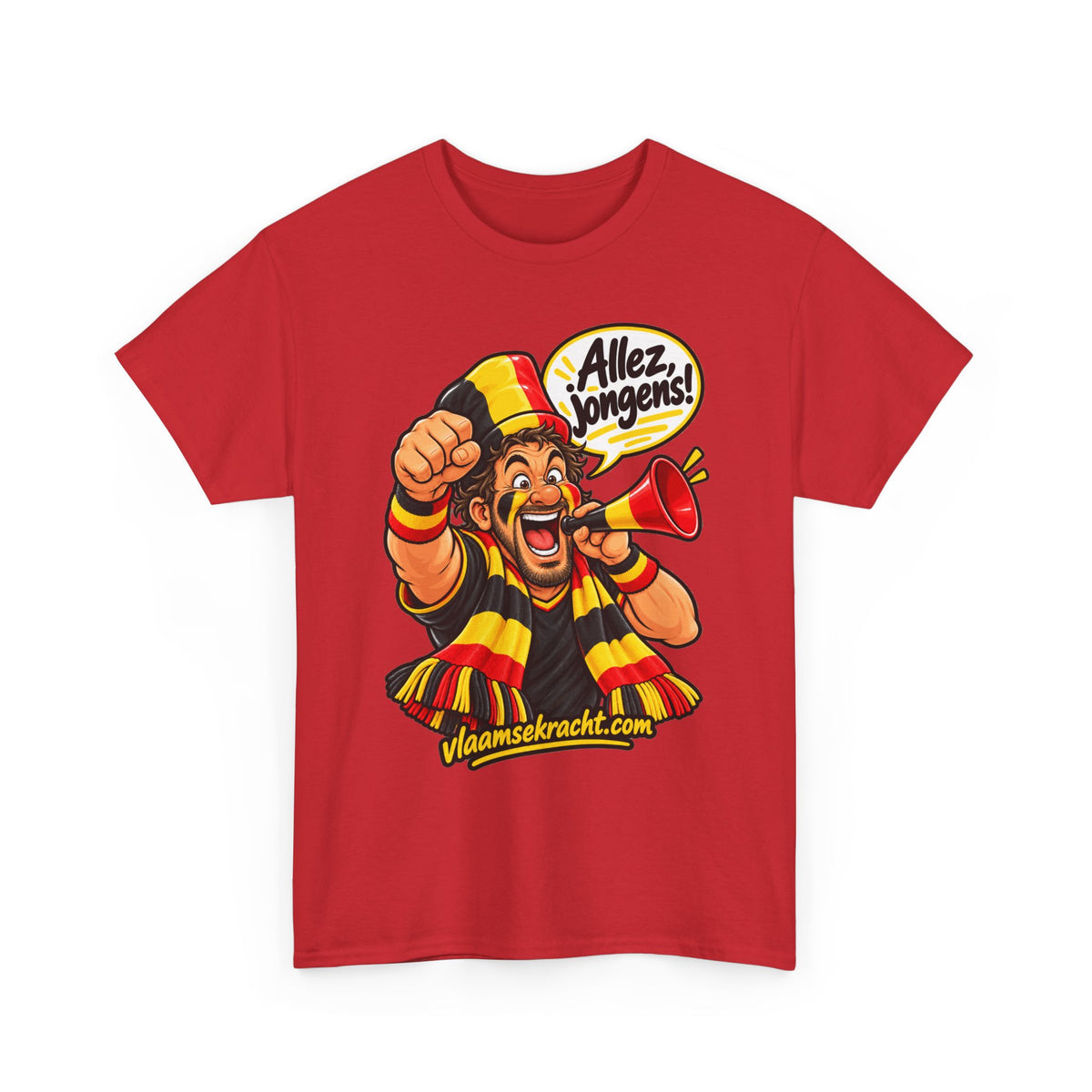 ALLEZ, JONGENS! Unisex T-shirt | Belgische Supporter | VlaamseKracht®