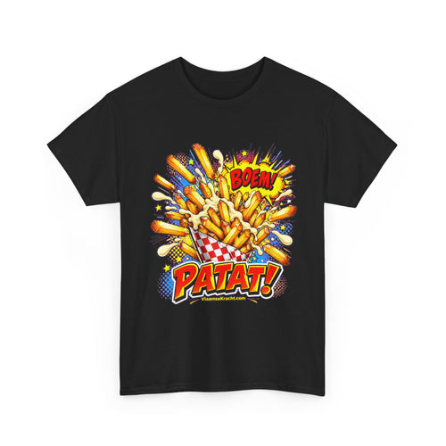 BOEM! PATAT! Unisex T-shirt | Pop Art | VlaamseKracht®