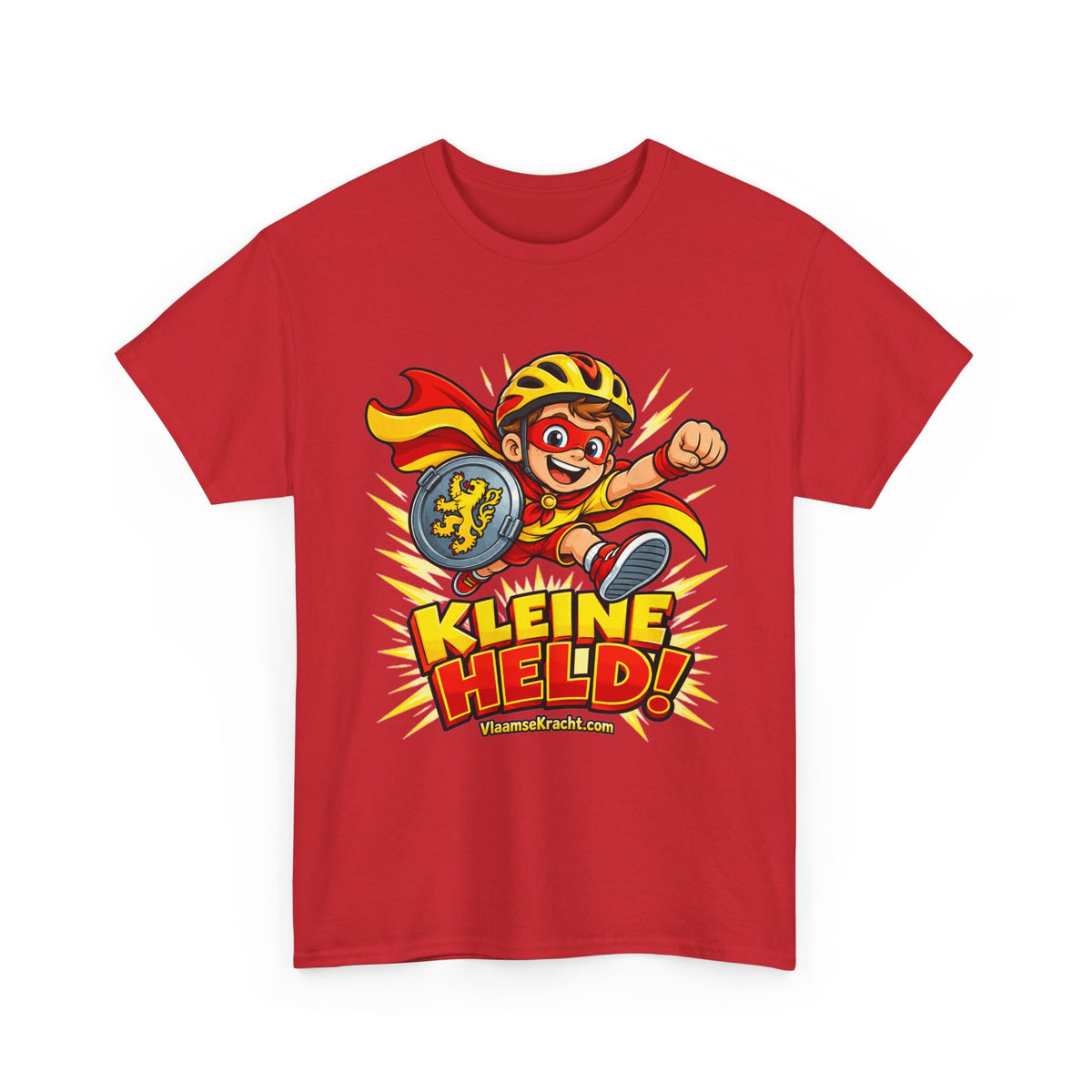 KLEINE HELD! Unisex T-shirt | Cartoon | VlaamseKracht®