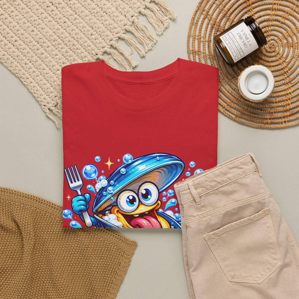 MONSTER MOSSEL! Unisex T-shirt | Cartoon | VlaamseKracht®