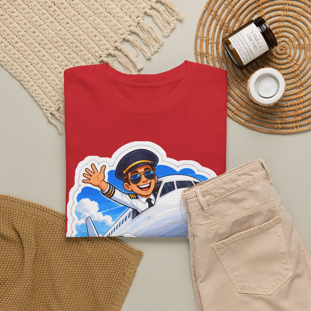DE LUCHT IN! Unisex T-shirt | De Piloot | VlaamseKracht®
