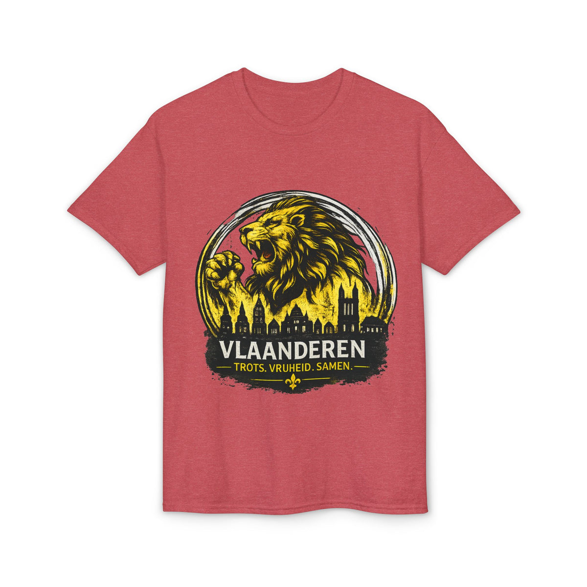 Vlaanderen Lion T‑Shirt — Proud Vlaanderen Graphic Tee