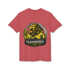 Premium Vlaamse Leeuw Vlaanderen Color Edition T-Shirt | In Hart en Daad | Unisex  | VlaamseKracht®
