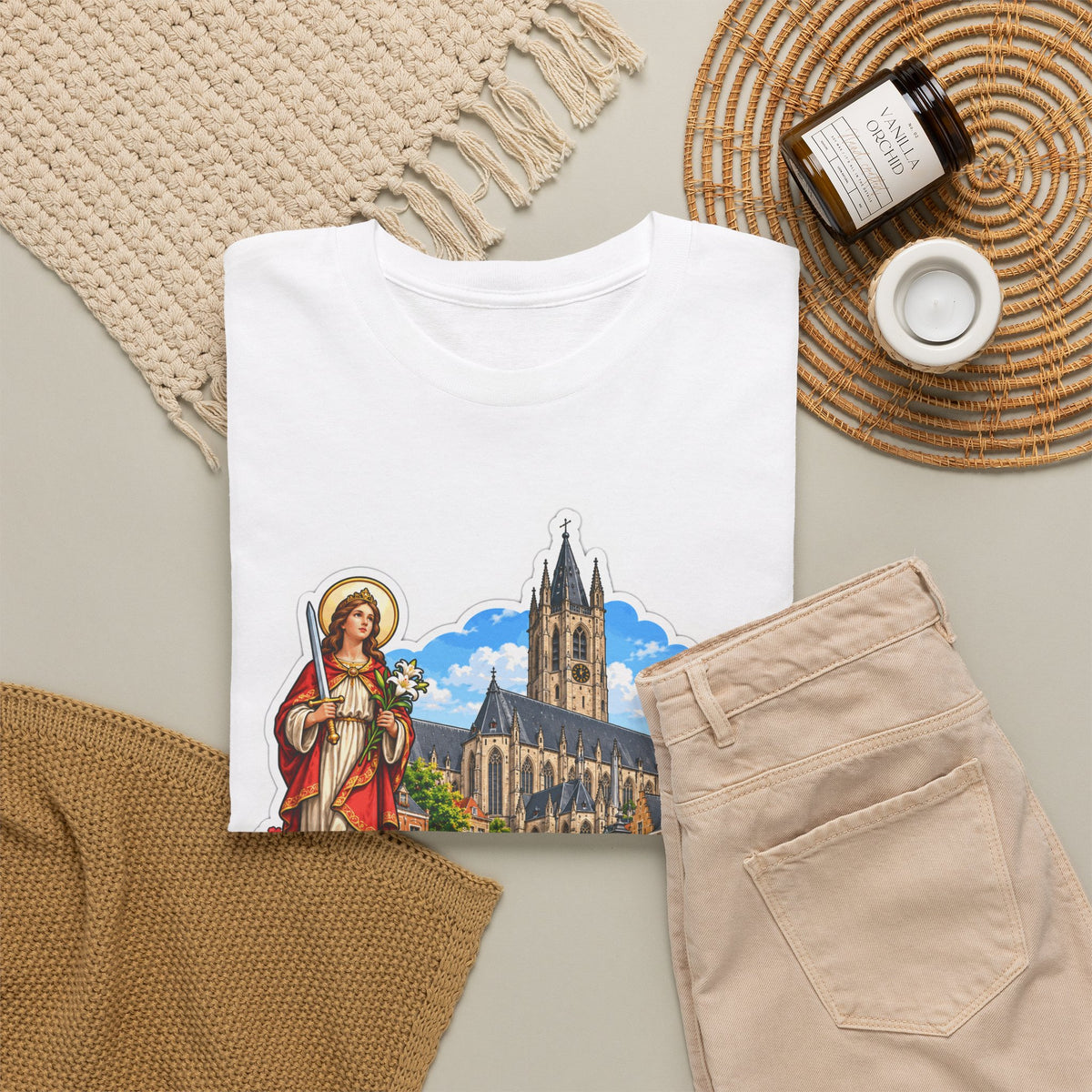 GEEL Unisex T-shirt | Vlaamse Stad | VlaamseKracht®