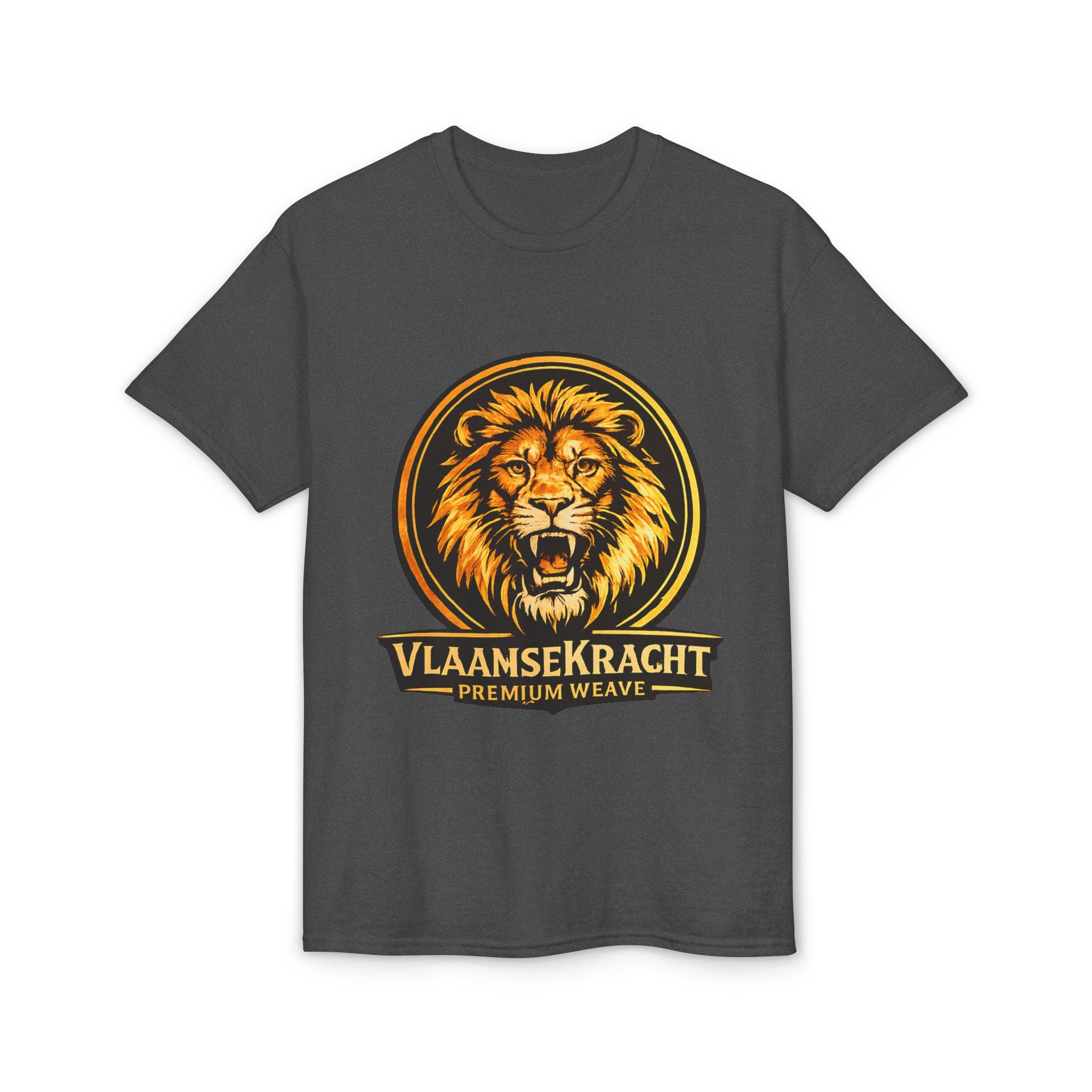 VlaamseKracht Roaring Lion Graphic T-Shirt — Premium Belgian Pride Tee