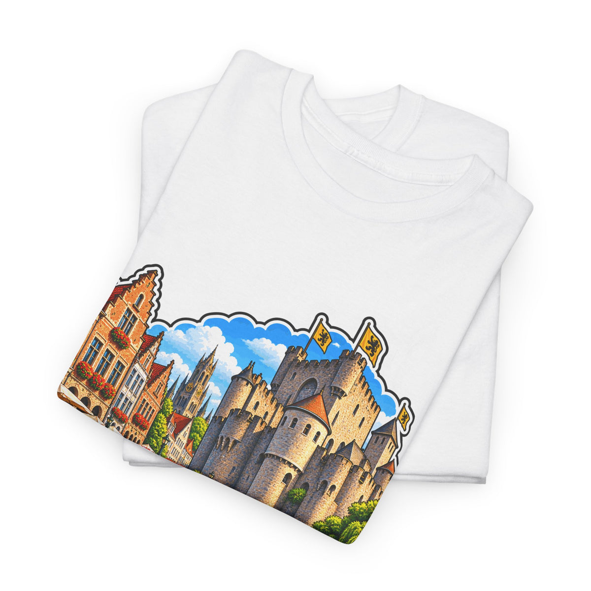 GENT Unisex T-shirt | Vlaamse Stad | VlaamseKracht®