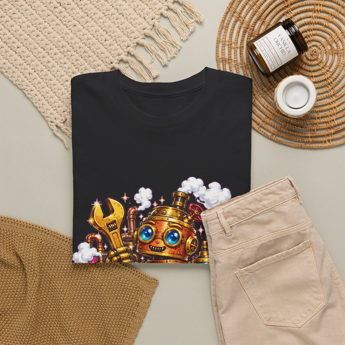 STOOMKRACHT! Unisex T-shirt | Steampunk | VlaamseKracht®