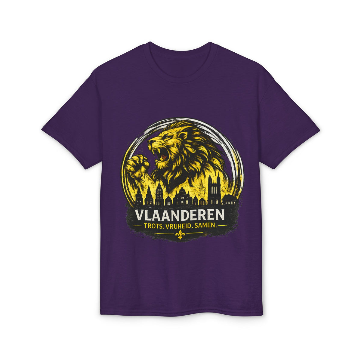 Vlaanderen Lion T‑Shirt — Proud Vlaanderen Graphic Tee
