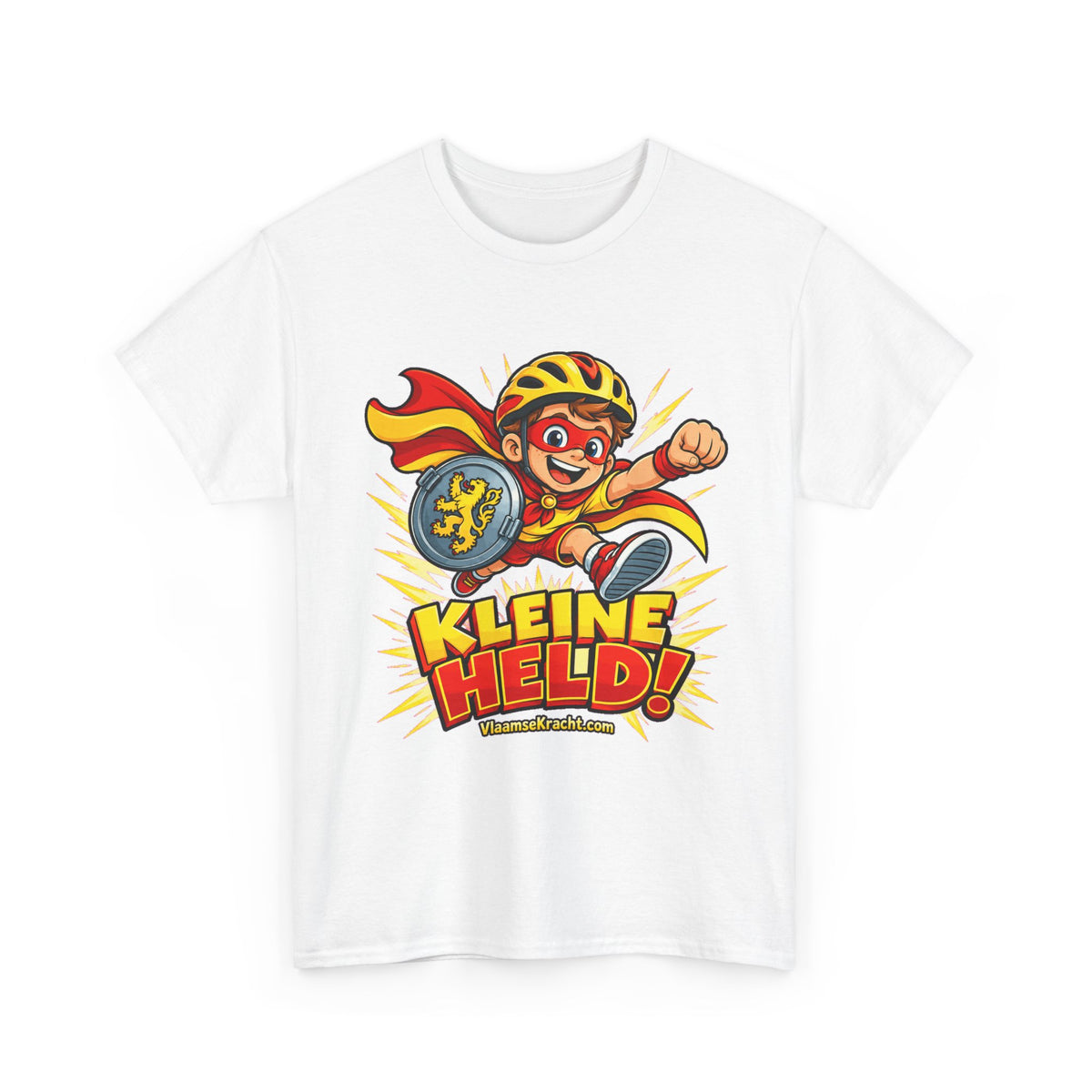 KLEINE HELD! Unisex T-shirt | Cartoon | VlaamseKracht®