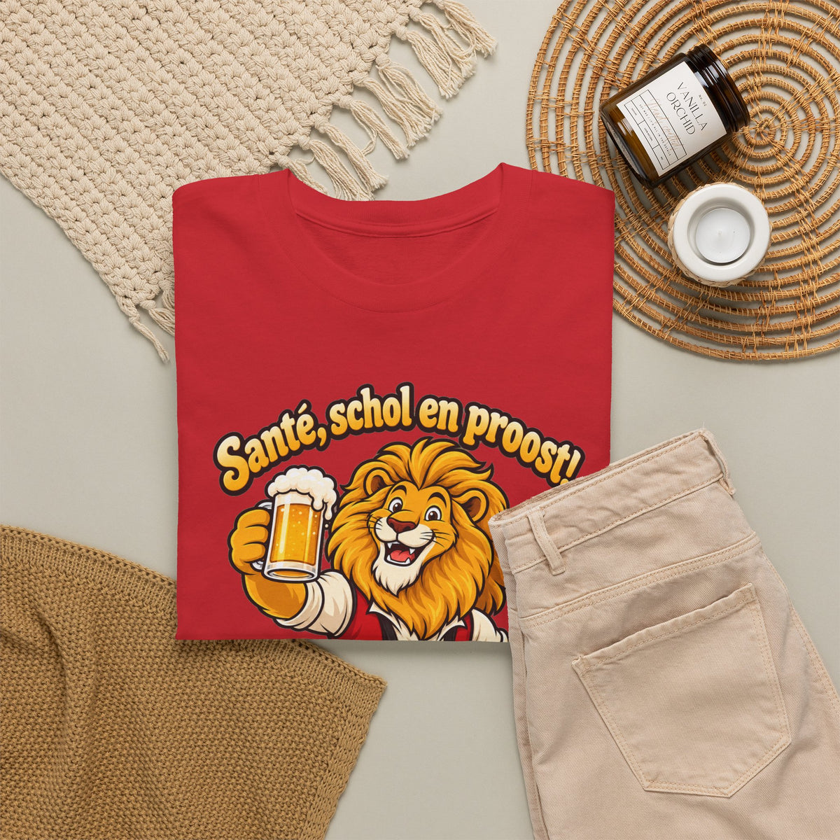 LEEUW PROOST Unisex T-shirt | Vlaamse Humor | VlaamseKracht®