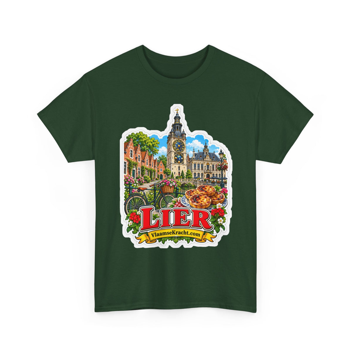 LIER Unisex T-shirt | Nieuw ontwerp | VlaamseKracht®