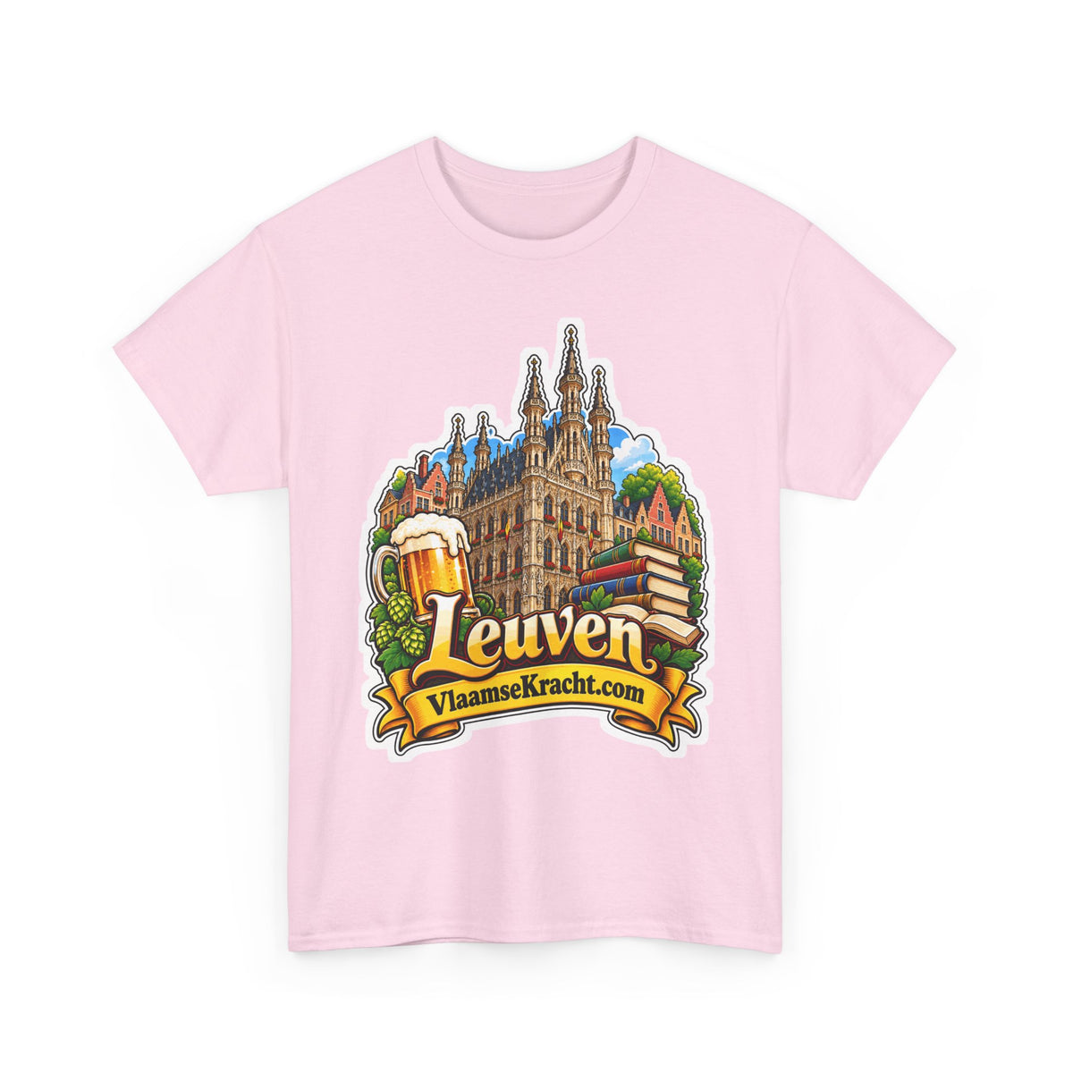 LEUVEN Unisex T-shirt | Vlaamse Stad | VlaamseKracht®