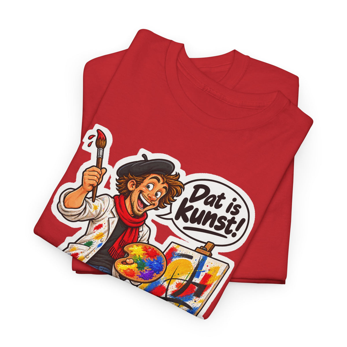 DAT IS KUNST! Unisex T-shirt | De Kunstenaar | VlaamseKracht®