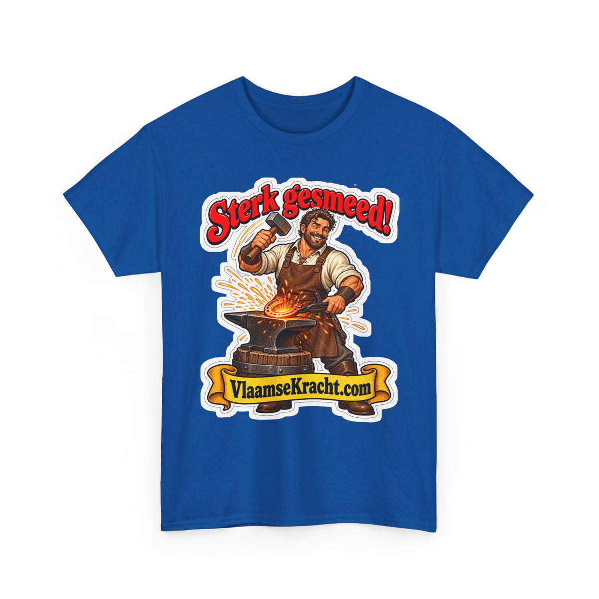 STERK GESMEED! Unisex T-shirt | De Smid | VlaamseKracht®