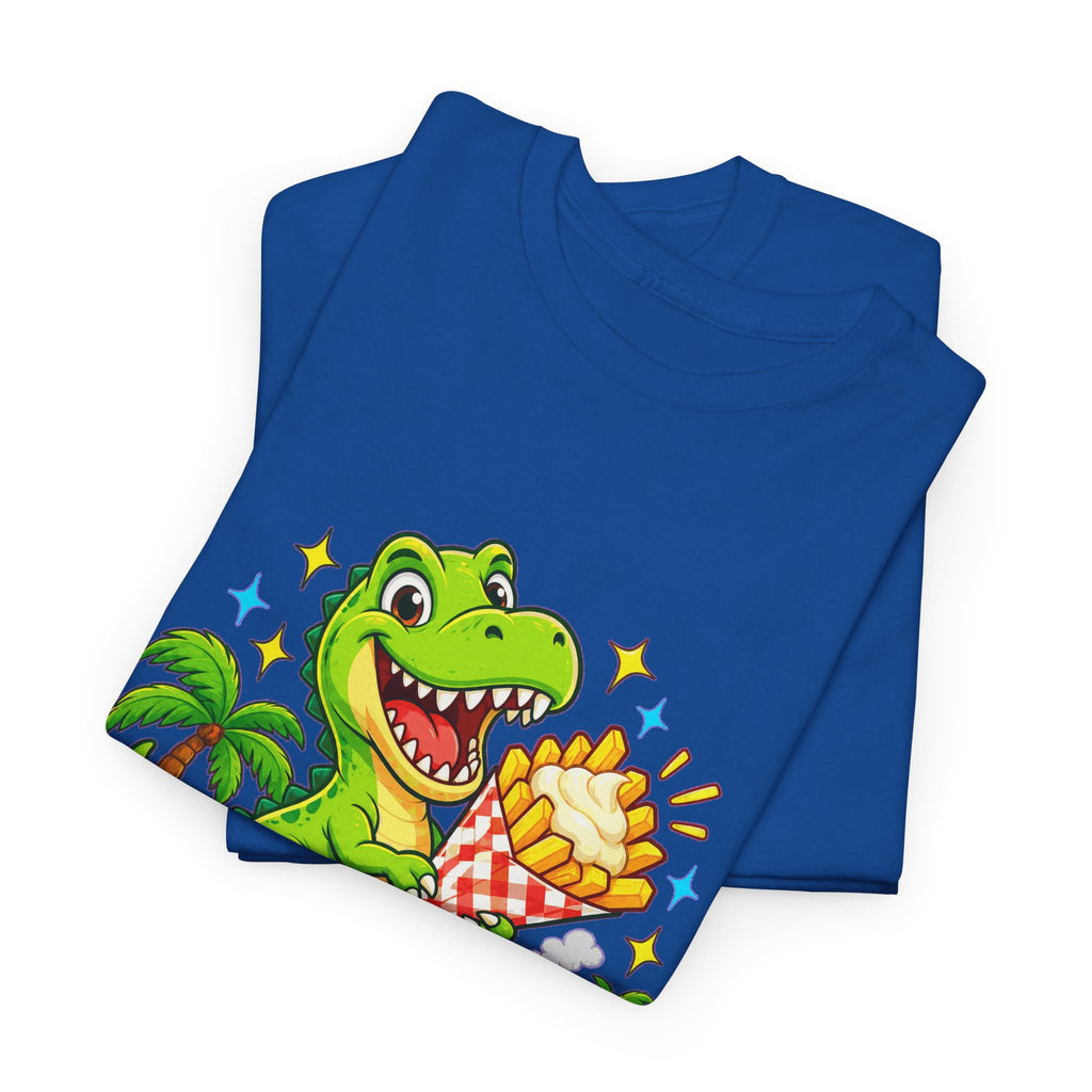 FRIETOSAURUS! Unisex T-shirt | Cartoon | VlaamseKracht®