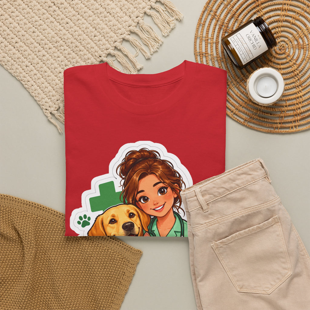 DIEREN EERST! Unisex T-shirt | De Dierenarts | VlaamseKracht®