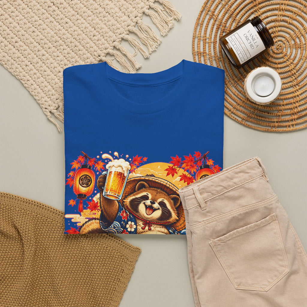 TANUKI PROOST! Unisex T-shirt | Japans | VlaamseKracht®