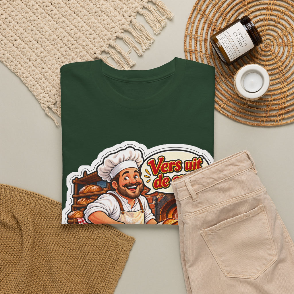 VERS UIT DE OVEN! Unisex T-shirt | De Bakker | VlaamseKracht®