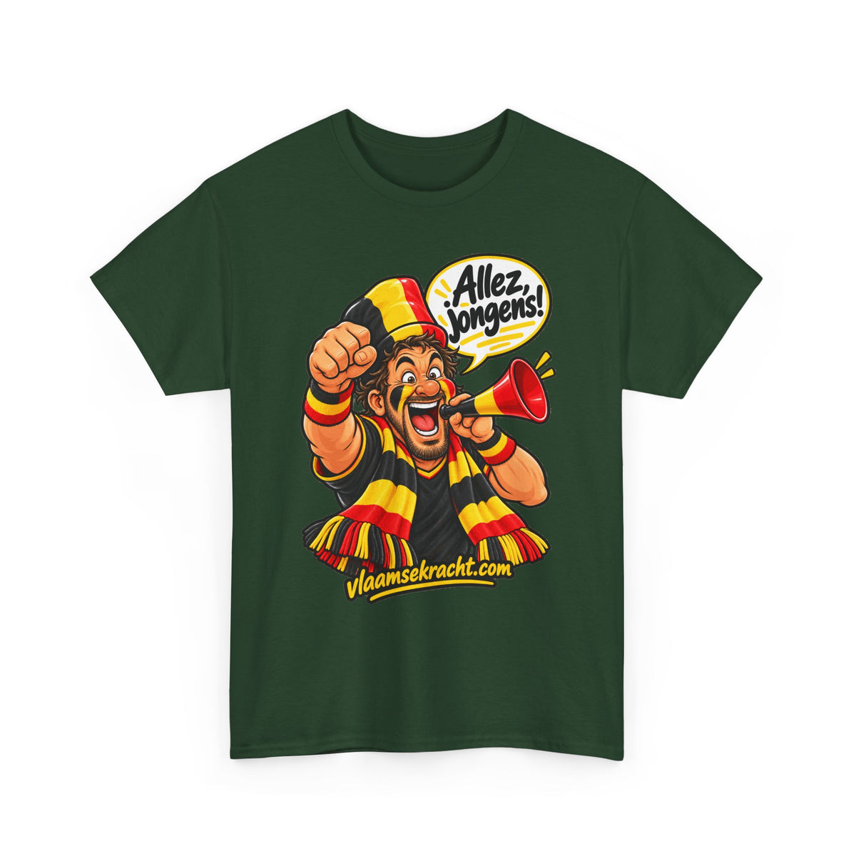 ALLEZ, JONGENS! Unisex T-shirt | Belgische Supporter | VlaamseKracht®