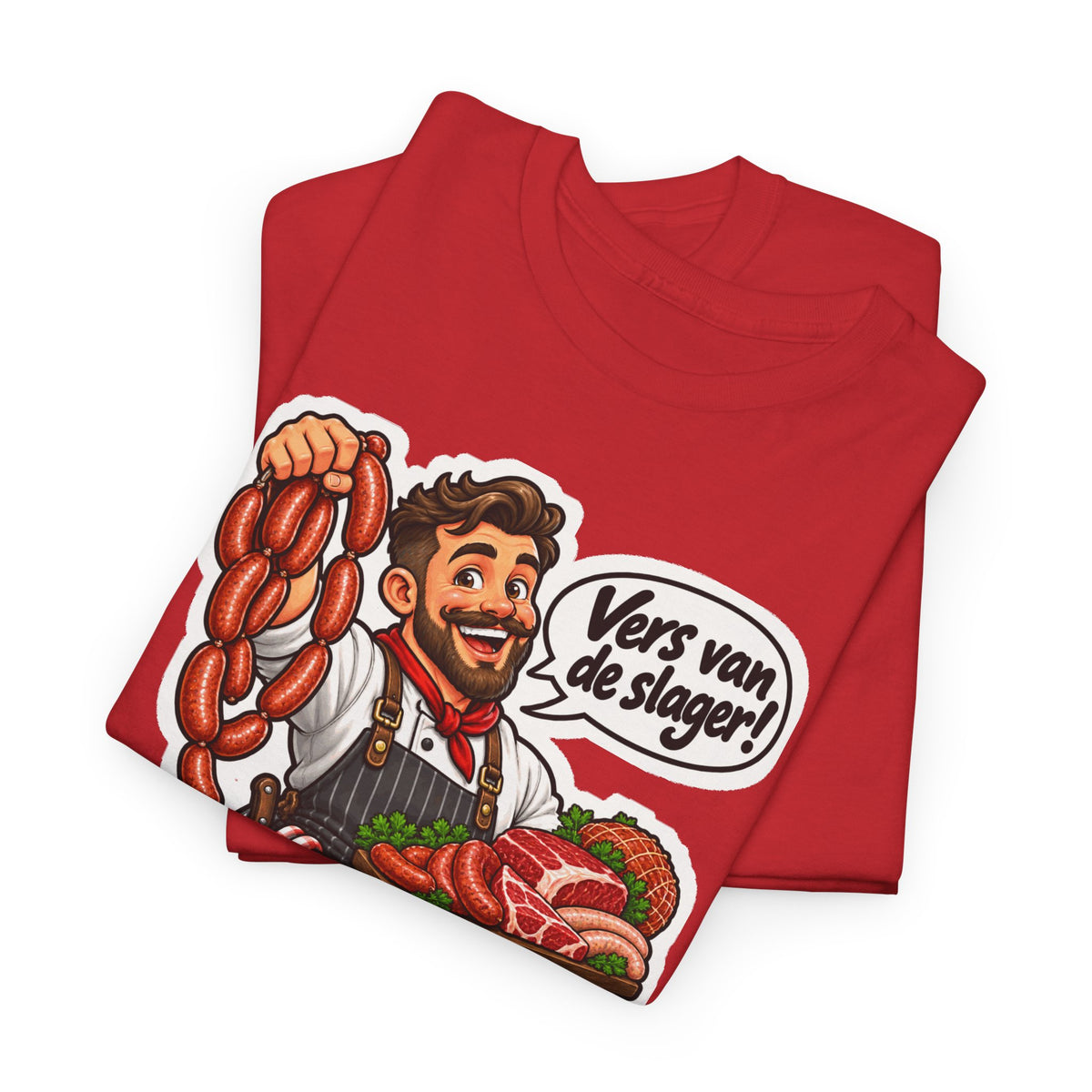 VERS VAN DE SLAGER! Unisex T-shirt | De Slager | VlaamseKracht®