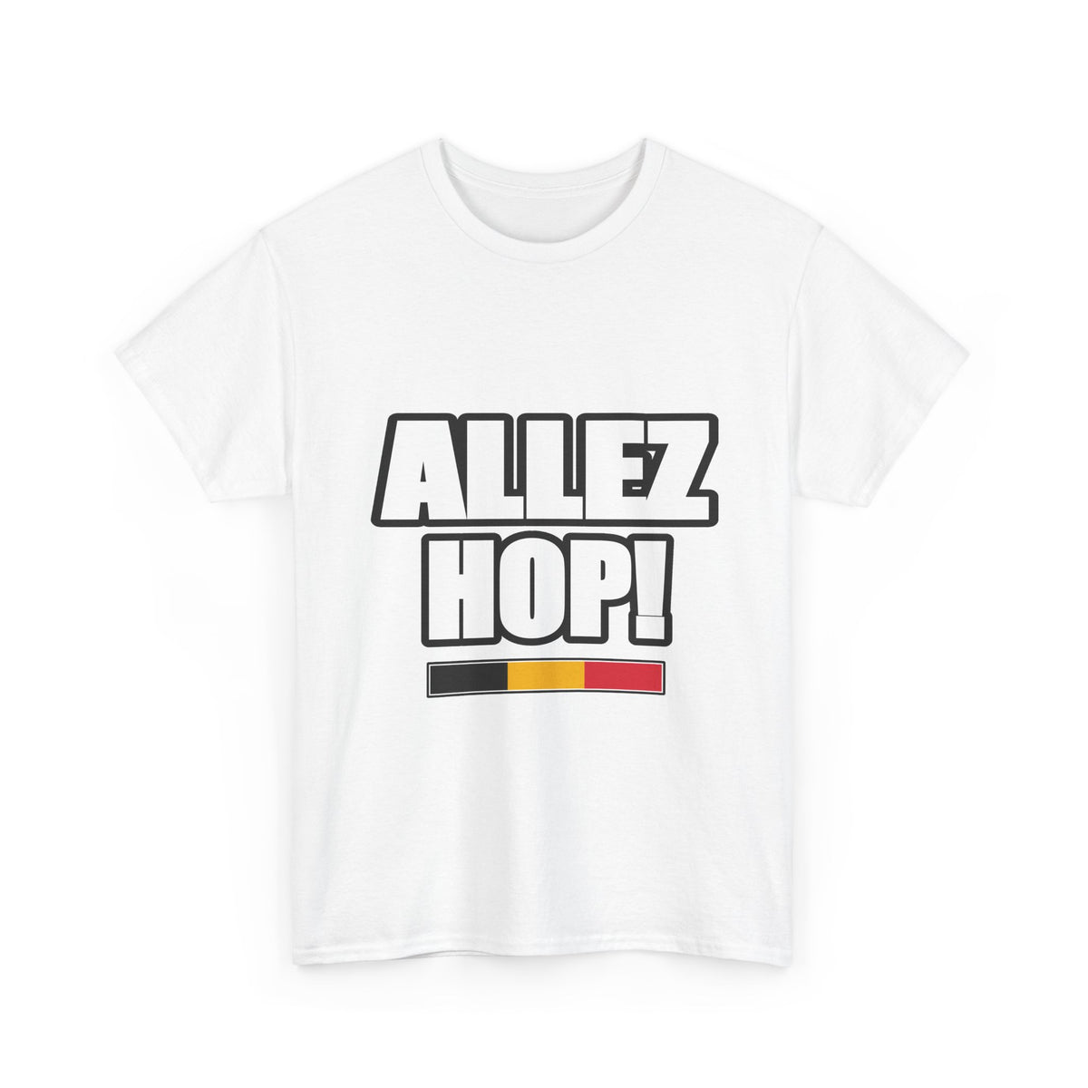 ALLEZ HOP! Unisex T-shirt | Vlaamse Humor | VlaamseKracht®
