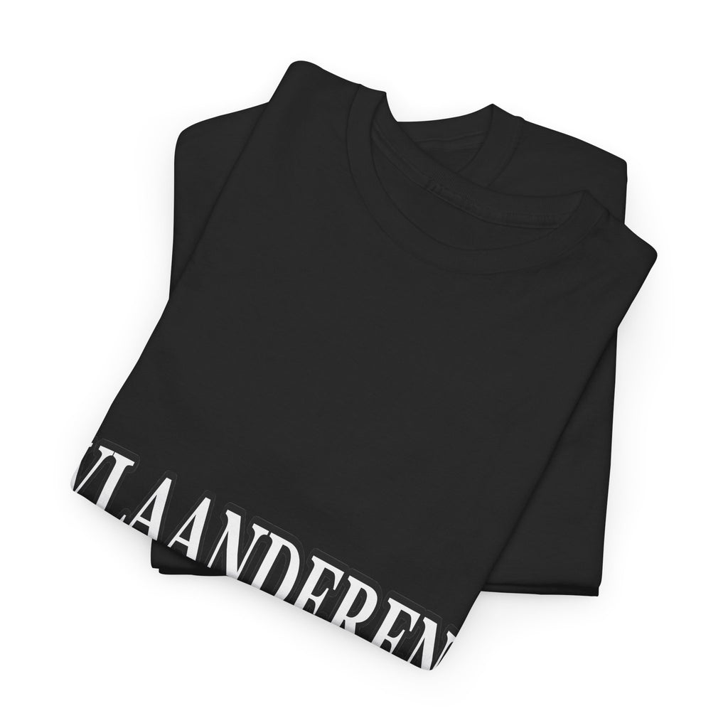 VLAANDEREN Unisex T-shirt | Belgische Driekleur | VlaamseKracht®