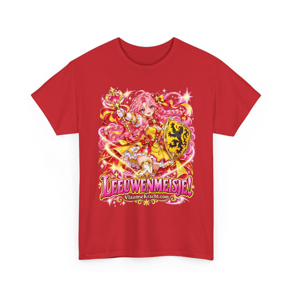 LEEUWENMEISJE! Unisex T-shirt | Anime | VlaamseKracht®