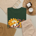 FRIET OP DE RAMEN! Unisex T-shirt | Kawaii | VlaamseKracht®