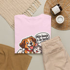 MIJN BAASJE IS DE BESTE! Unisex T-shirt | Hond & Kat | VlaamseKracht®